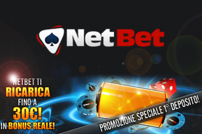 Non perdere su NetBet Poker il bonus ricarica fino a 30€! 0001