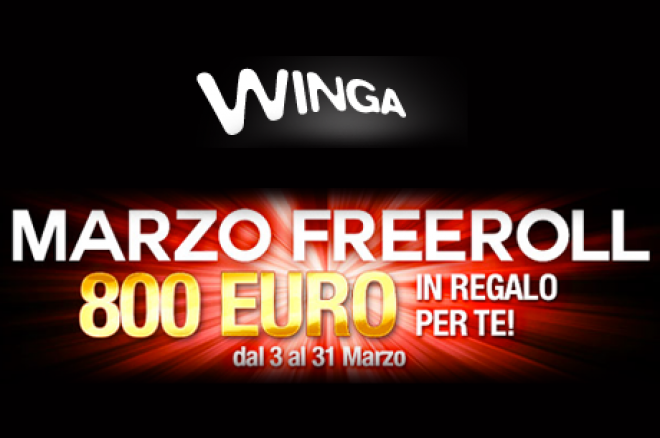 Marzo ricco con i freeroll di Winga Poker! 0001