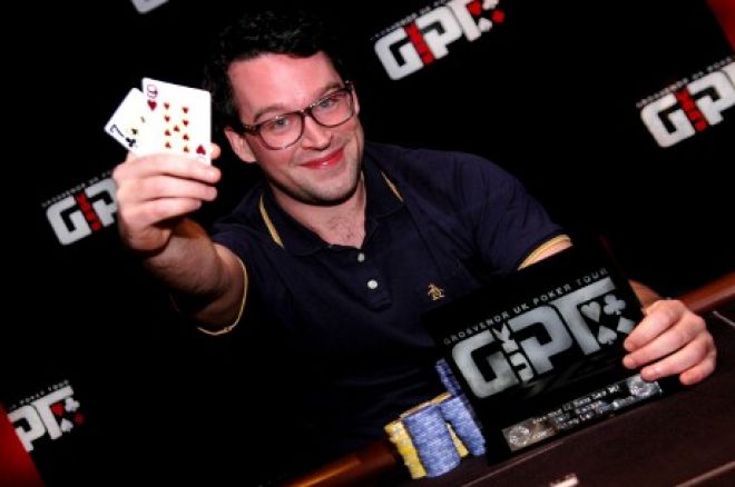 Rick Trigg shortly after winning GUKPT Blackpool Rick Trigg shortly after winning GUKPT Blackpool