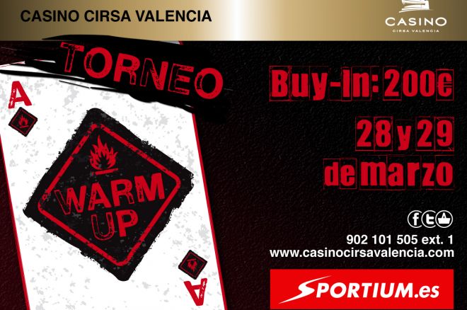 Sportium te invita al nuevo Warm-up en el Casino Cirsa de Valencia 0001 Sportium te invita al nuevo Warm-up en el Casino Cirsa de Valencia 0001