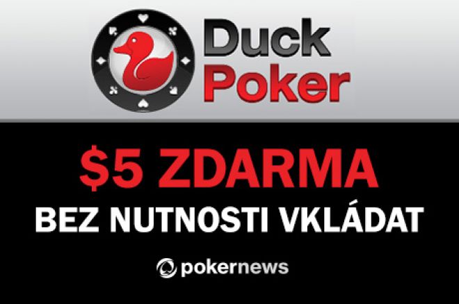 DuckPoker – freerolly o reálné peníze a $5 ZDARMA! 0001 DuckPoker – freerolly o reálné peníze a $5 ZDARMA! 0001