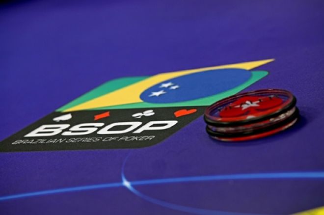 BSOP Foz do Igua?u: Cristiano Almeida  o Chip Leader  partida para o Dia Final 0001