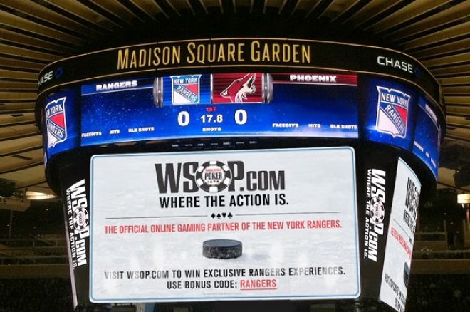 WSOP.com Becomes Official Gaming Partner of New York Rangers 0001