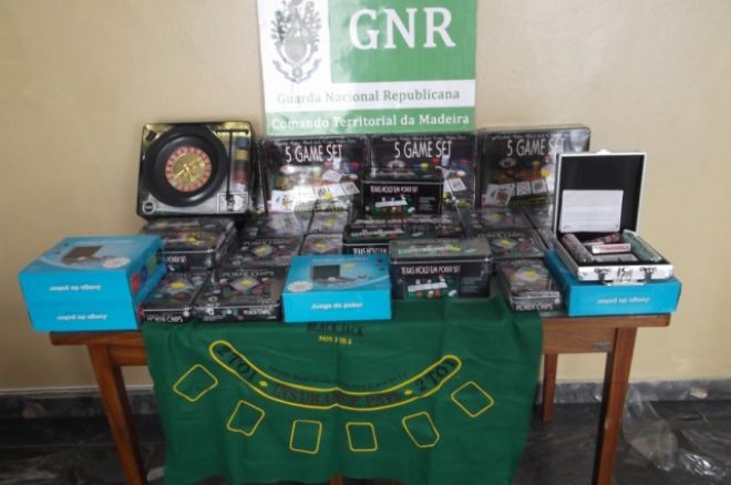 GNR apreende material de jogo ilegal na Ribeira Brava 0001