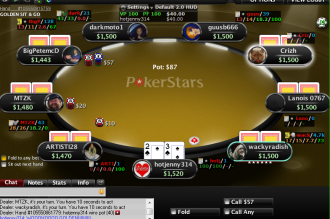 Karnawał Turniejowy na PokerStars: $500.000 od 14 kwietnia w Milestone Golden SnG! 0001 Karnawał Turniejowy na PokerStars: $500.000 od 14 kwietnia w Milestone Golden SnG! 0001