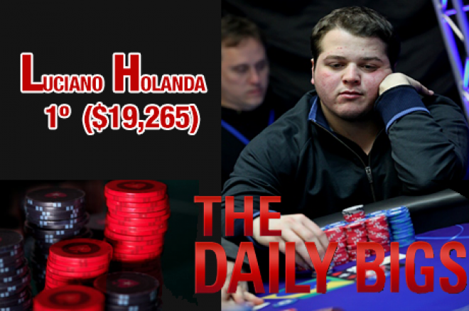 Luciano Holanda vence The Big $162 ($19,265) & Mais 0001