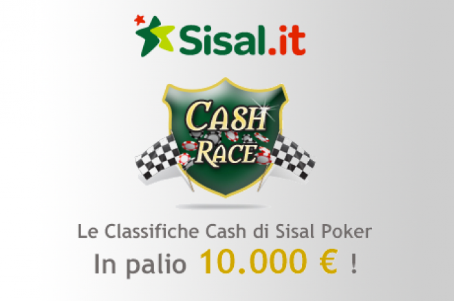 A maggio su Sisal Poker è tempo di Cash Race! 0001