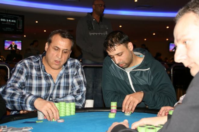 Mohammed Shoahebe (right, blue jacket) in action at the Dusk Till Dawn club Mohammed Shoahebe (right, blue jacket) in action at the Dusk Till Dawn club