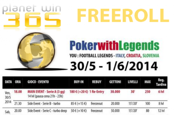 PlanetWin freeroll PlanetWin freeroll