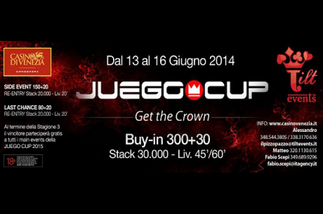 Juego Cup - Get the Crown: dal 13 al 16 Giugno appuntamento a Venezia! 0001