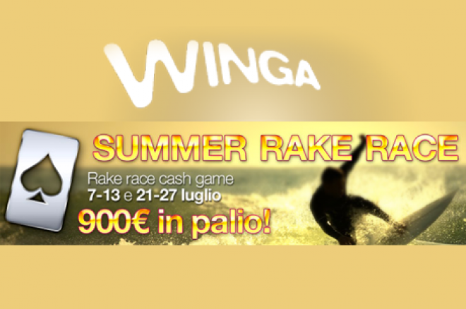Su Winga Poker arrivano la Summer Rake Race e il Summer Freeroll: fino a 1.400€ in palio! 0001