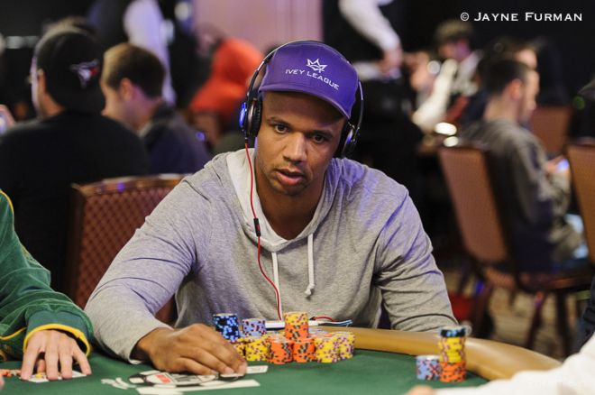 Phil Ivey leader Jour 2 c Main Event World Series of Poker 2014