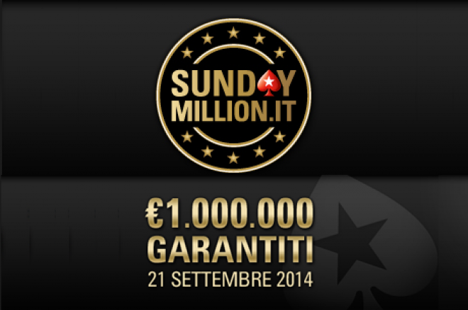 Qualificati subito per il Sunday Million su PokerStars.it: in palio €1.000.000! 0001