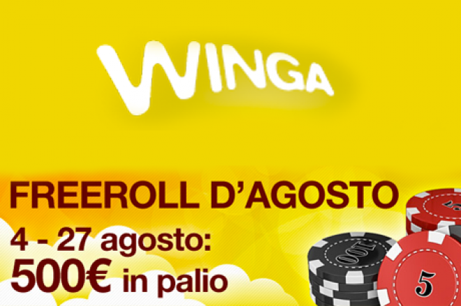 Su Winga Poker non perdere i freeroll d’agosto! 0001