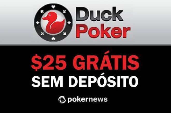 Agarre Já os US$25 em Tournament Money no DuckPoker! 0001