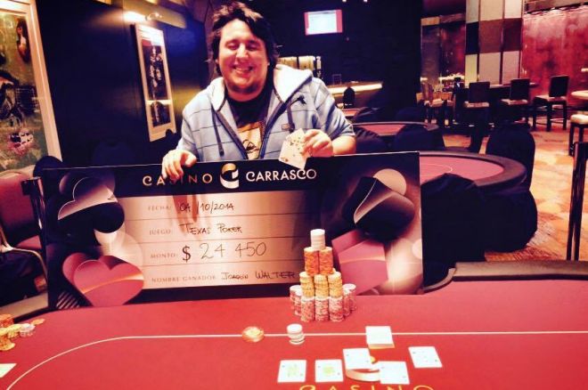 Joaquín Walter ganó la etapa inaugural del Montevideo Premium Poker 0001 Joaquín Walter ganó la etapa inaugural del Montevideo Premium Poker 0001