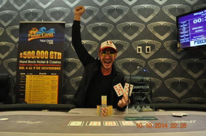 Bluff Poker Festival; High Roller Aaron "el diablo" Olechnowicz y clasificados del día 1A 0001 Bluff Poker Festival; High Roller Aaron "el diablo" Olechnowicz y clasificados del día 1A 0001