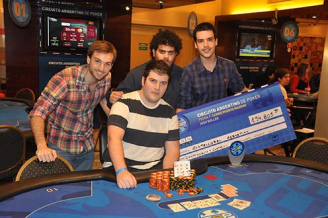 Sebastián Wartensleben se llevó el High Roller del CAP Madero 0001 Sebastián Wartensleben se llevó el High Roller del CAP Madero 0001