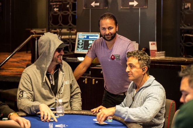 Phil Hellmuth, Daniel Negreanu, Joe Hachem