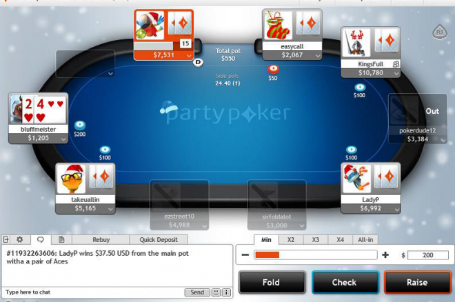 Partypoker Releases ‘Christmas-Themes' Major Client Update