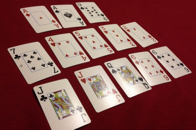 How to Play Open-Face Chinese Poker with 2-7 in the Middle, or Deuce Pineapple