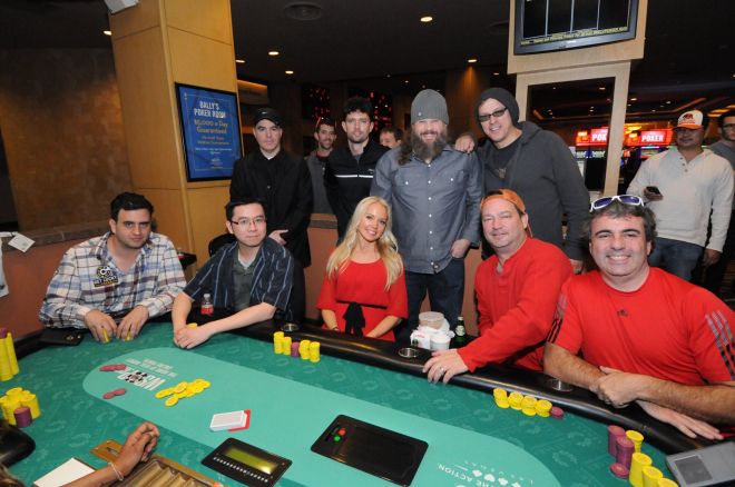 7th Annual All-In for Cerebral Palsy Celebrity Poker Tournament final table.