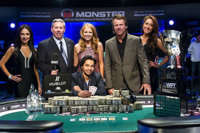 Victoire miraculeuse de Mohsin Charania dans le WPT Five Diamond World Poker Classic 2014 (1.477.890$)