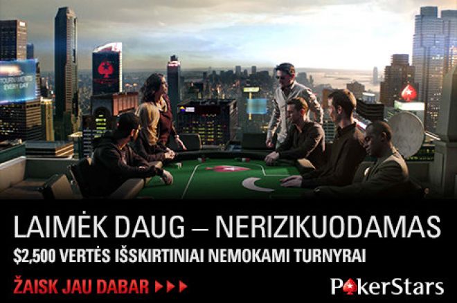PokerNews $2.500 vertės Nemokamas Turnyras 0001 PokerNews $2.500 vertės Nemokamas Turnyras 0001
