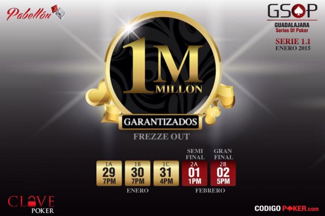 ¡Hoy dará inicio el millón garantizado del Pabellón en Guadalajara Serie 1.1! 0001 ¡Hoy dará inicio el millón garantizado del Pabellón en Guadalajara Serie 1.1! 0001