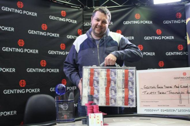 Chris Johnson: 2015 Genting Poker Series Birmingham champion