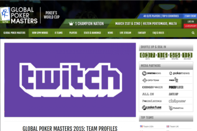 Global Poker Masters Live Twitch Global Poker Masters Live Twitch