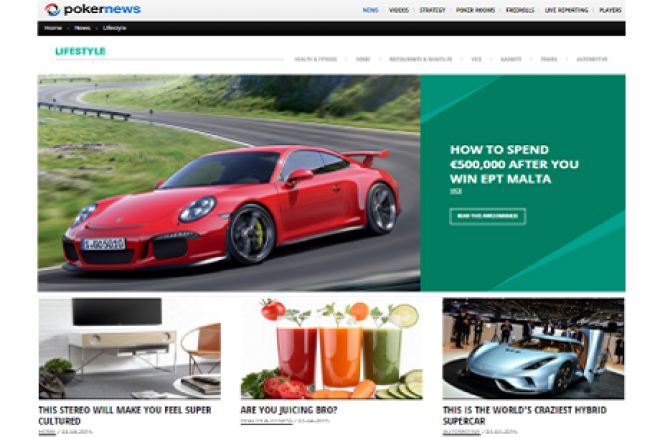 PokerNews Lifestyle PokerNews Lifestyle