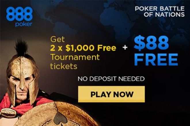 Win a Share of $800,000 and Show Your Country Pride at 888poker 0001