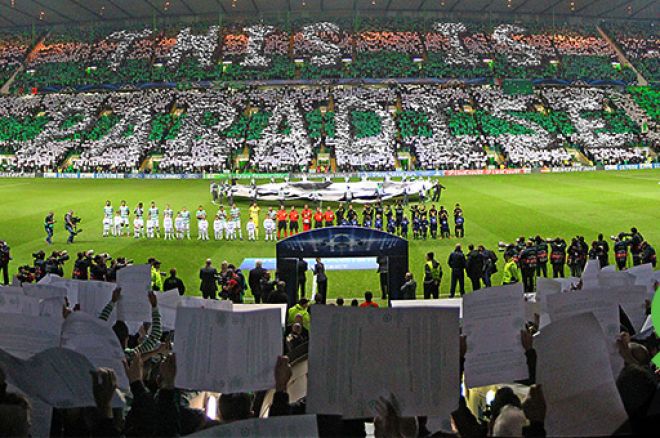 Unibet Matches Poker with Football at Celtic Park 0001