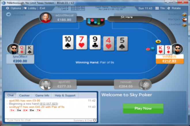 Sky Poker Free Bet Promo Codes