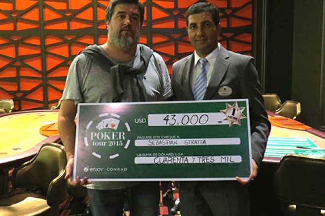 Sebastián Stratta fue el campeón de la séptima etapa del Conrad Poker Tour 0001 Sebastián Stratta fue el campeón de la séptima etapa del Conrad Poker Tour 0001