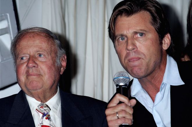 Dick Van Patten w/ son Vince