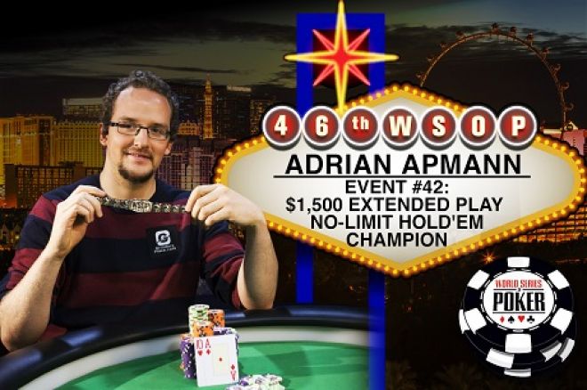WSOP 2015 Adrian Apmann WSOP 2015 Adrian Apmann
