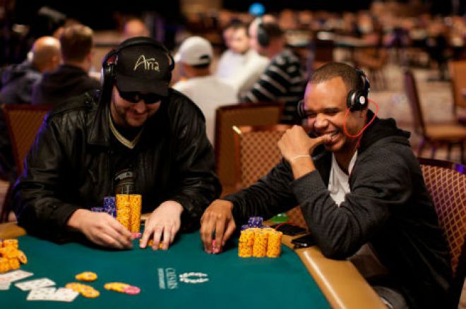 Phil Hellmuth e Phil Ivey