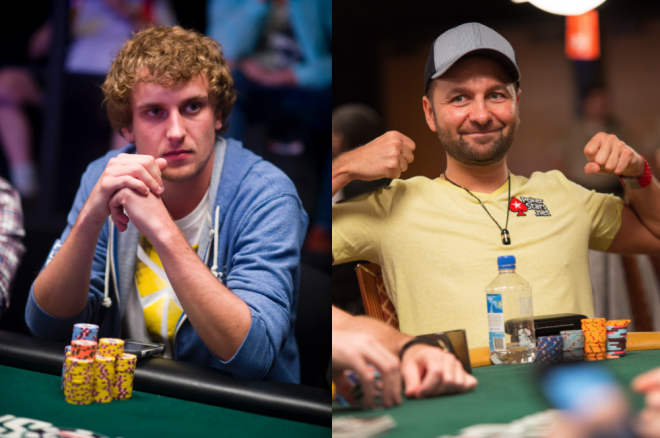 Ryan Riess and Daniel Negreanu