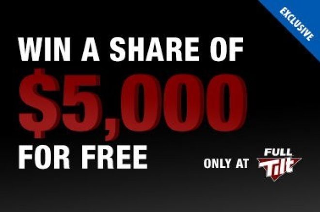 Full Tilt $5K PokerNews Exclusive Freeroll