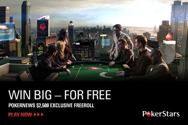 PokerNews-exclusive $2,500 PokerStars freeroll