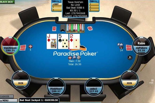paradise poker