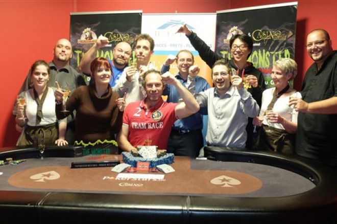 Emmanuel Legat vainqueur du Monster Tournament de Namur devant 1 148 joueurs 0001