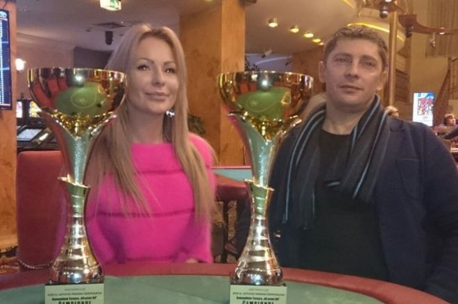 Lietuvos pokerio čempionate „Omaha“ trofėjų pelnė Z.Pekarskas, porų turnyre... 0001 Lietuvos pokerio čempionate „Omaha“ trofėjų pelnė Z.Pekarskas, porų turnyre... 0001