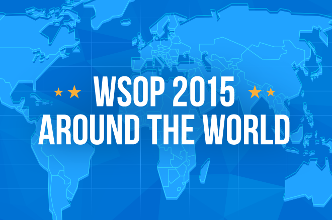 WSOP 2015 payouts by country