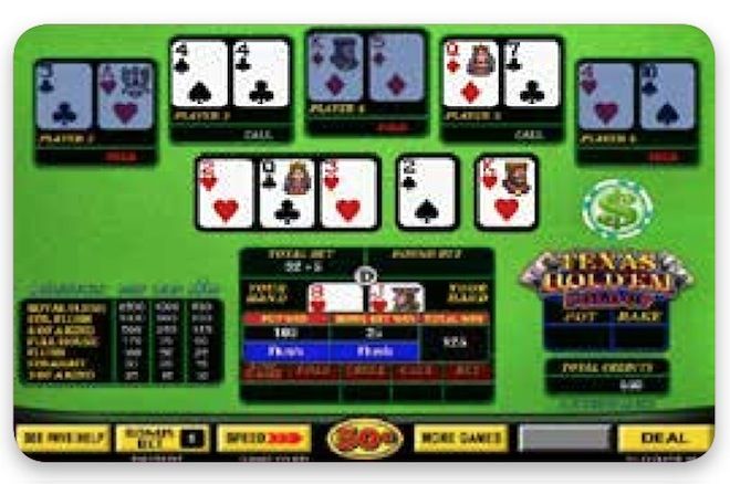 Texas Hold Em Slot Machine