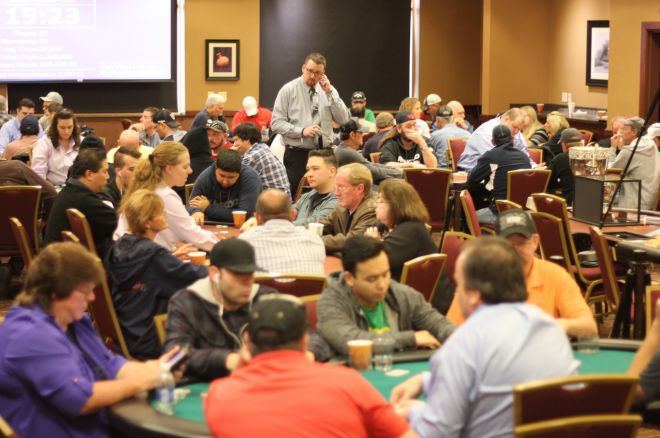 Day 1b of the RunGood Poker Series Downstream Casino Main Event at Harrah’s New Orleans