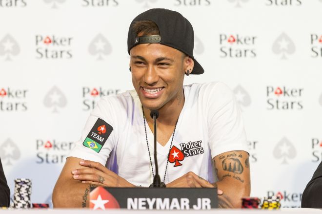 PokerStars lâche 2 millions d'euros par an à Neymar Jr 0001