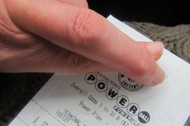 A PowerBall ticket